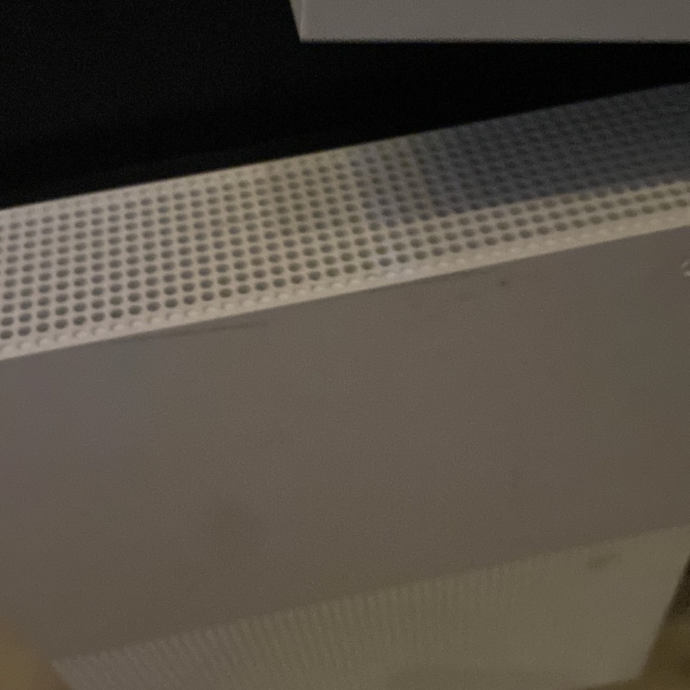 Used Xbox 1s works perfect some scratches needs wipe down